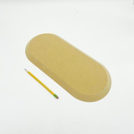 Rounded Rectangle 7.5 x 16.5 Pottery Form by GR Pottery Forms